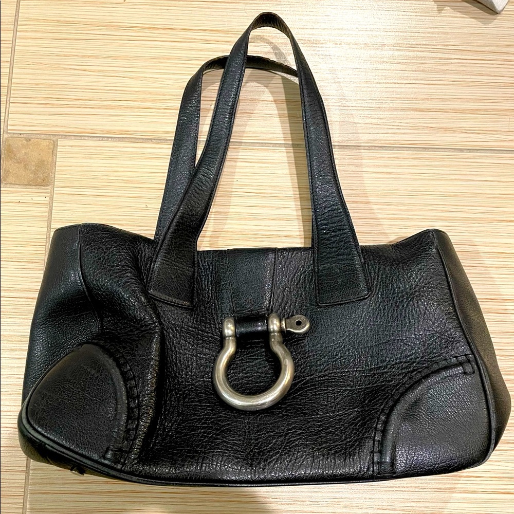 Burberry Leather Shoulder Bag - Picture 1 of 6